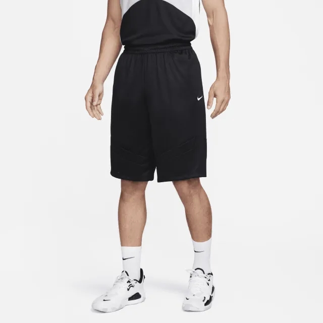 Nike Basketball Icon 11in swoosh logo shorts in black