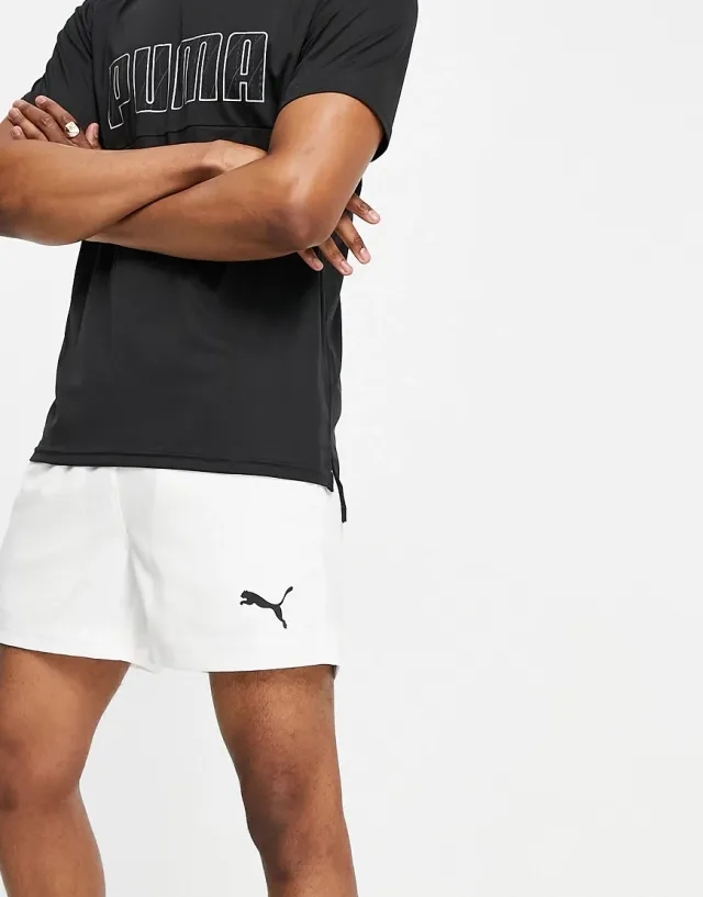 Puma  ESS ACTIVE WOVEN SHORT  men's Shorts in White