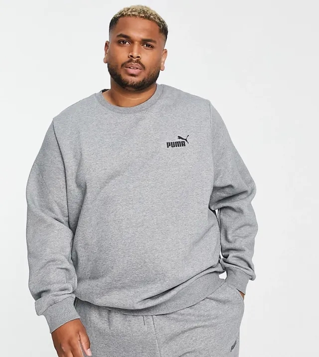 Puma Mens ESS Small Logo Crew