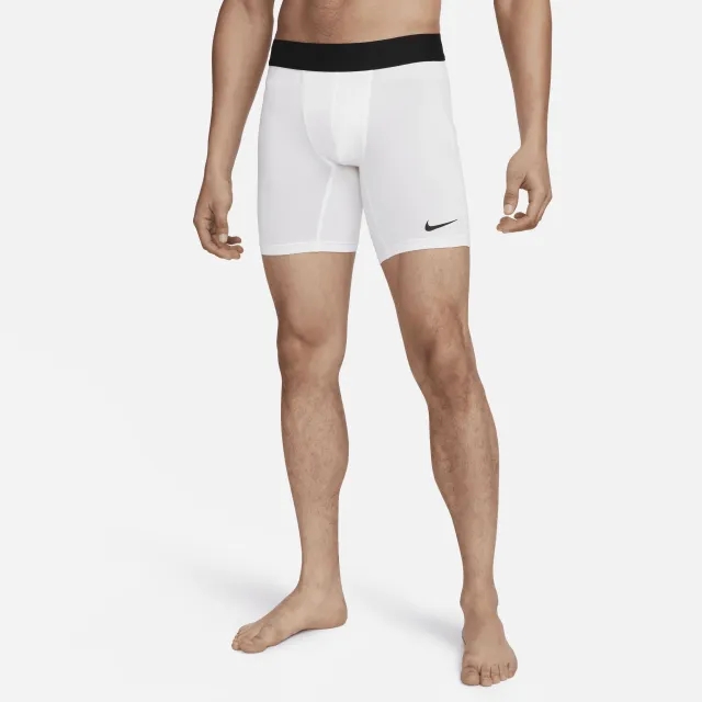 Nike Pro Men's Dri-FIT Fitness Shorts - White - Recycled Polyester Minimum