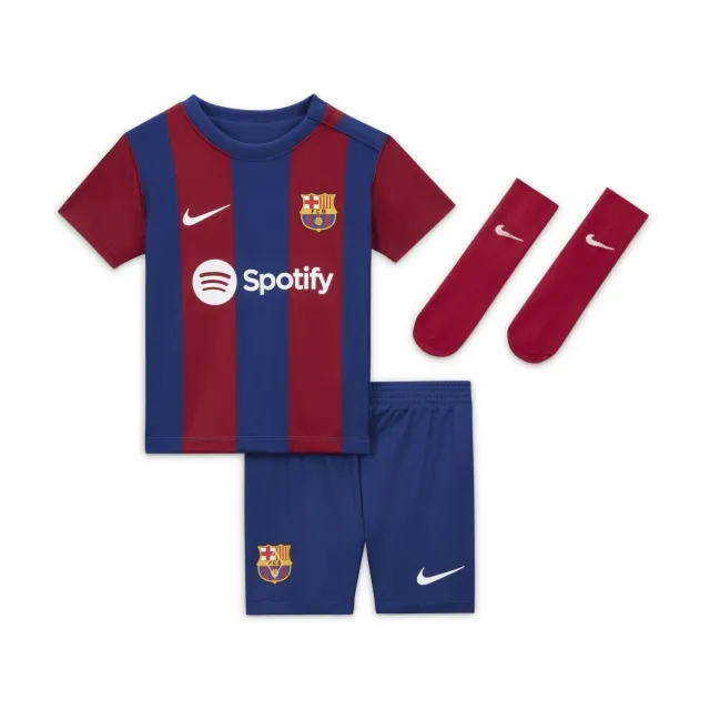 Nike Barcelona Baby SS Home Mini Kit 2023/24