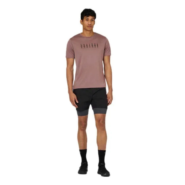 Castore Water Resistant Flow 2-in-1 Shorts, Black