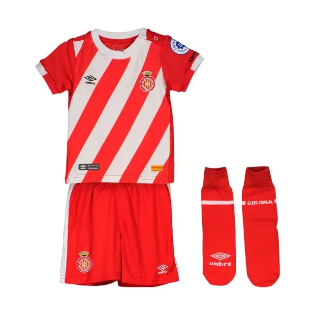 Umbro Girona Kids SS Home Mini Kit 2018/19