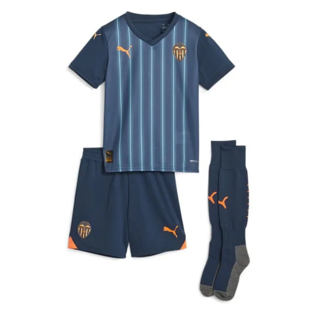 Puma Valencia Kids SS Home Mini Kit 2023/24