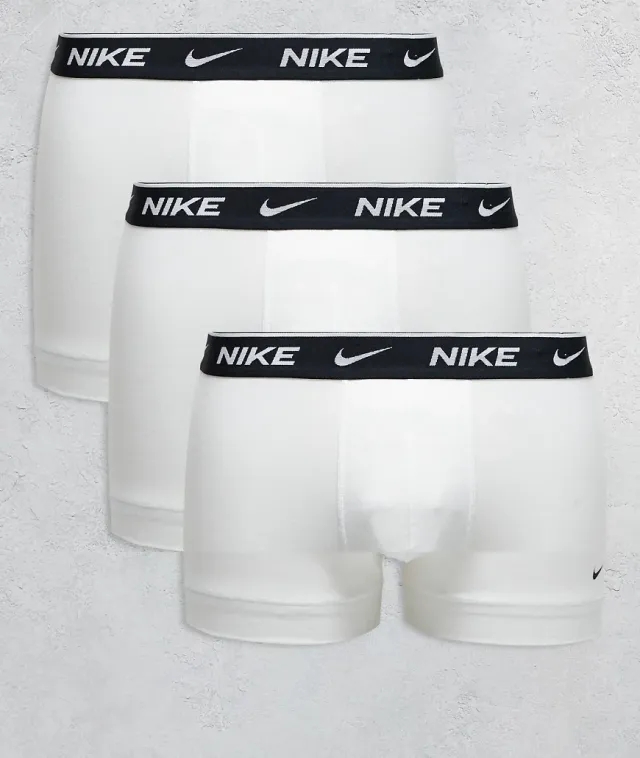 Nike Trunk 3 Pack Unisex Underwear - Black