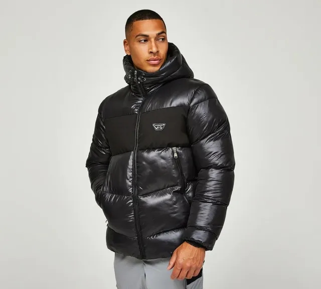 Alessandro Zavetti Catrio 2.0 Puffer Jacket - Black - Size L - Black