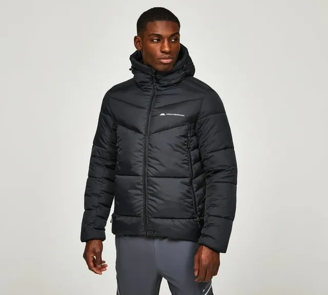 Monterrain Blanc Puffer Jacket - Black - Size S - Black