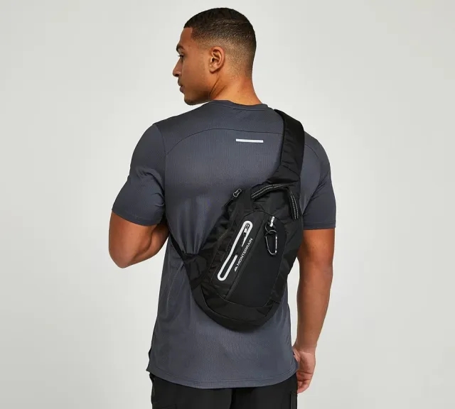 Monterrain Influx Sling Backpack - Jet Black