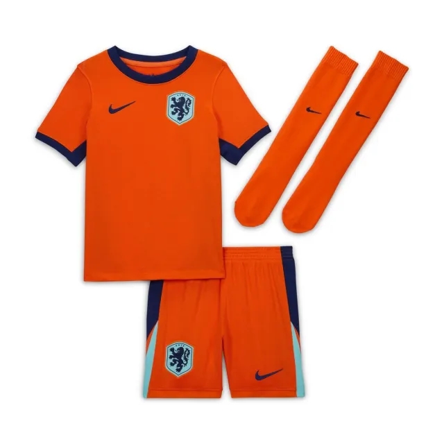 Nike Netherlands Kids SS Home Mini Kit 2024