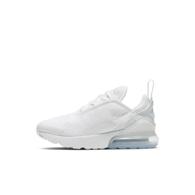 Nike Air Max 270 Younger Kids' Shoes - White