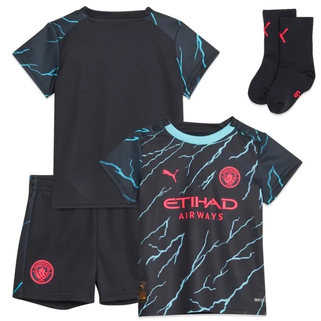 Puma Manchester City Baby SS Third Mini Kit 2023/24