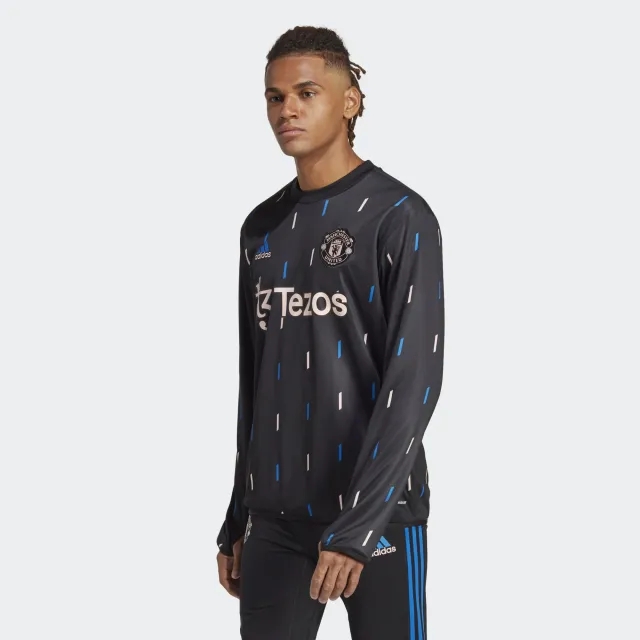 adidas Manchester United 22 23 Pre Match Warm Top