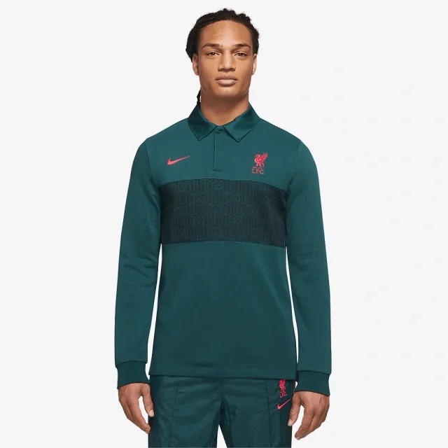 Nike Liverpool FC 22 23 Champions League Dri Fit Polo Top