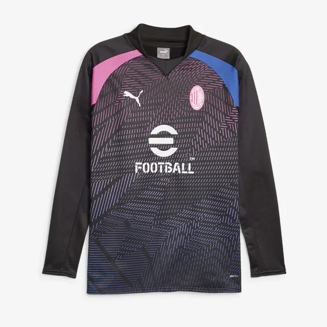 Puma AC Milan 23 24 LS Pre Match Sweat Top