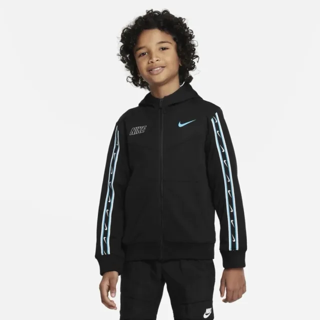 Nike Sportswear Older Kids Repeat Full Zip Hoodie 8 15Y