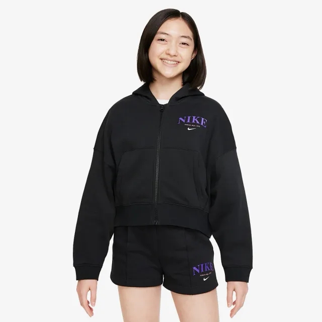 Nike Sportswear Older Kids Trend Fleece Hoodie 8 15Y