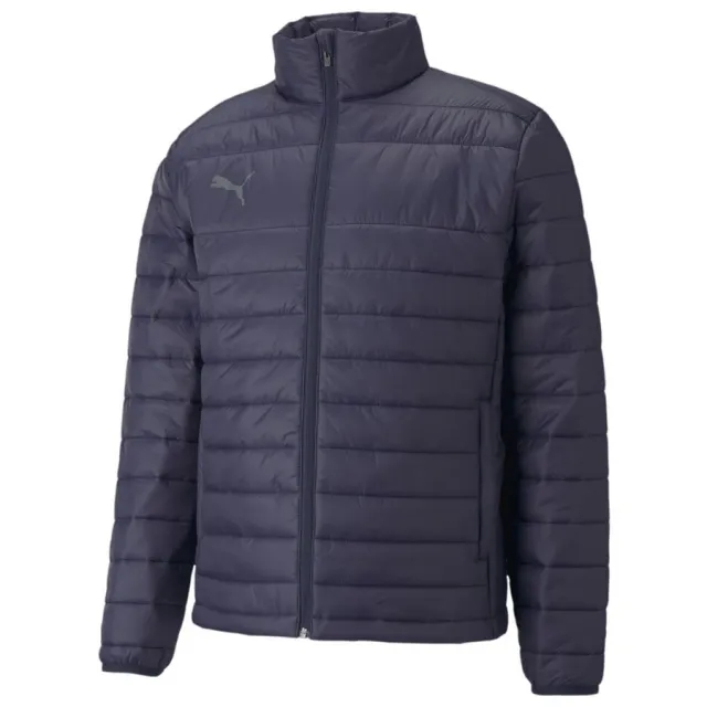 Puma Teamliga Light Jacket Peacoat - ['Blue']