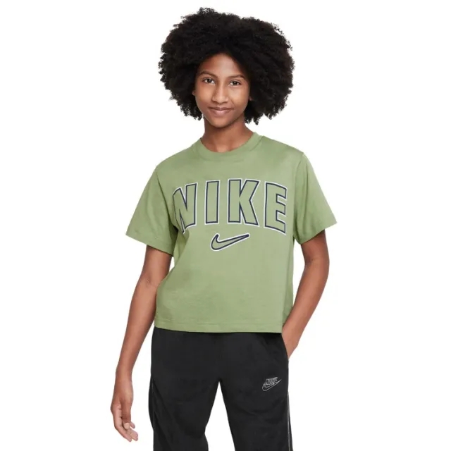 Nike Sportswear Older Kids Boxy Print T Shirt 8 15Y