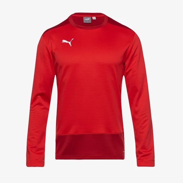 Puma Junior Boys Goal Training Sweat Puma Red/Chili Pepper