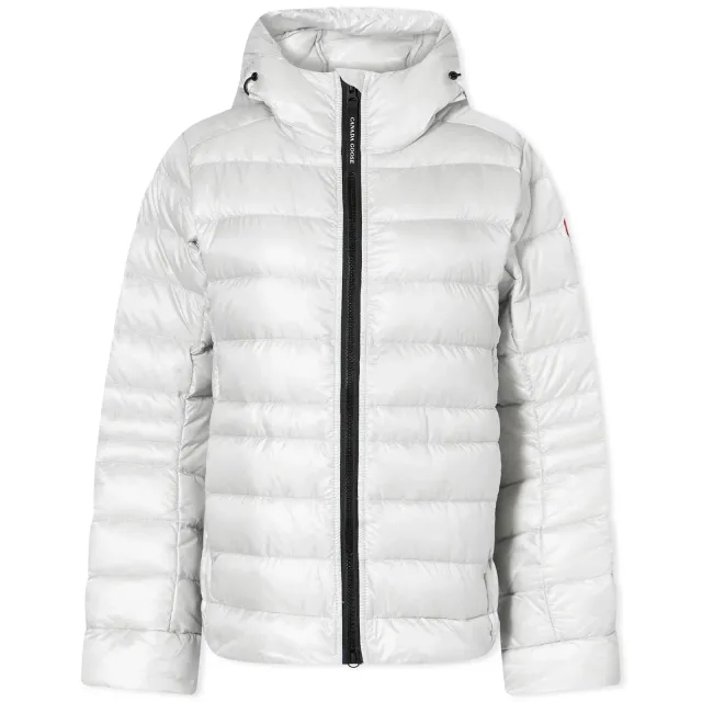 Canada Goose Women's Padded Cypress Hoodie Grey