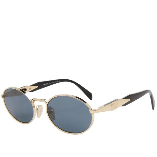 Prada Eyewear Women's PR 65ZS Sunglasses Gold/Grey