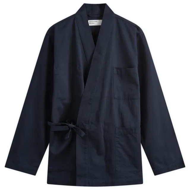 Universal Works Men's Kyoto Work Jacket Navy