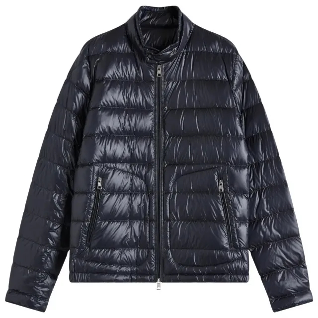 Moncler Men's Longue Saison Acorus Jacket Blue