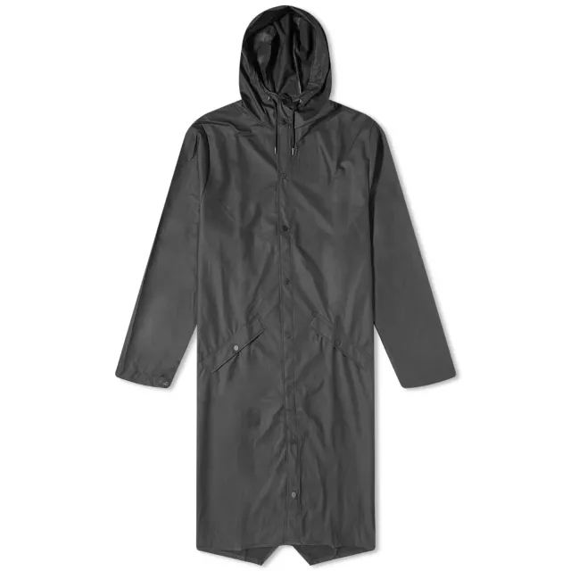 Rains Men's Longer Jacket Black