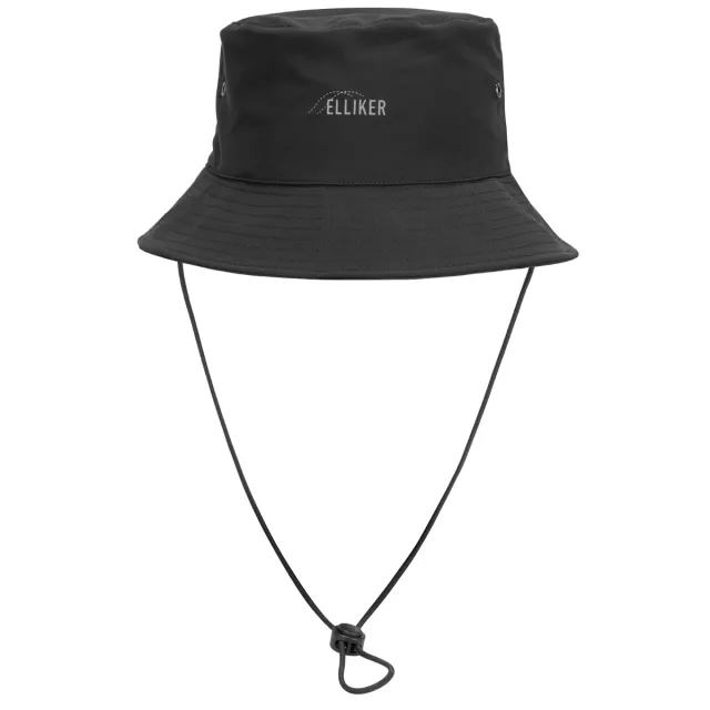 Elliker Burter Packable Tech Bucket Hat Black