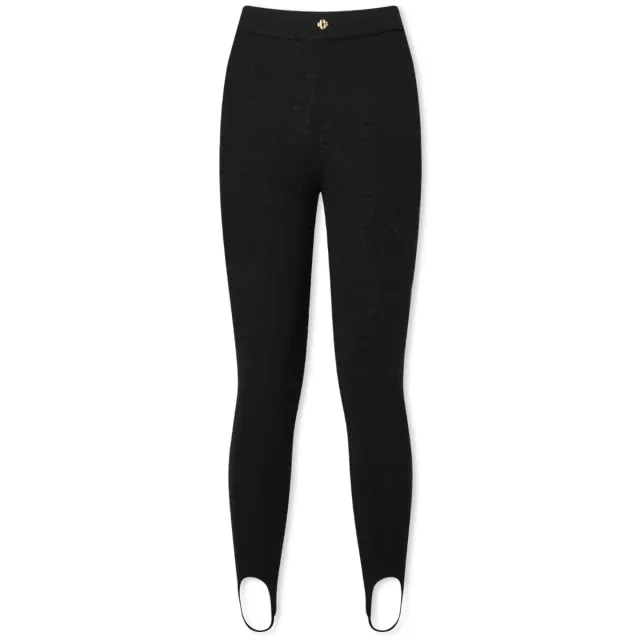 Casablanca Women's Stirrup Leggings Black