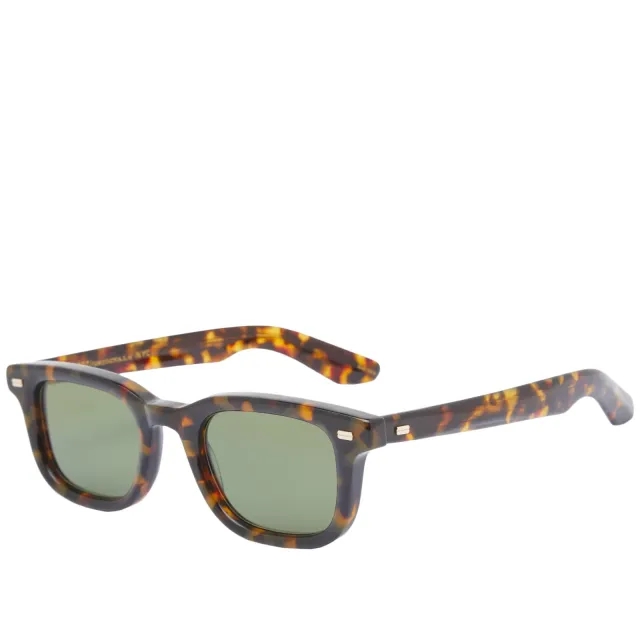 Moscot Klutz Sunglasses Tortoise/Green