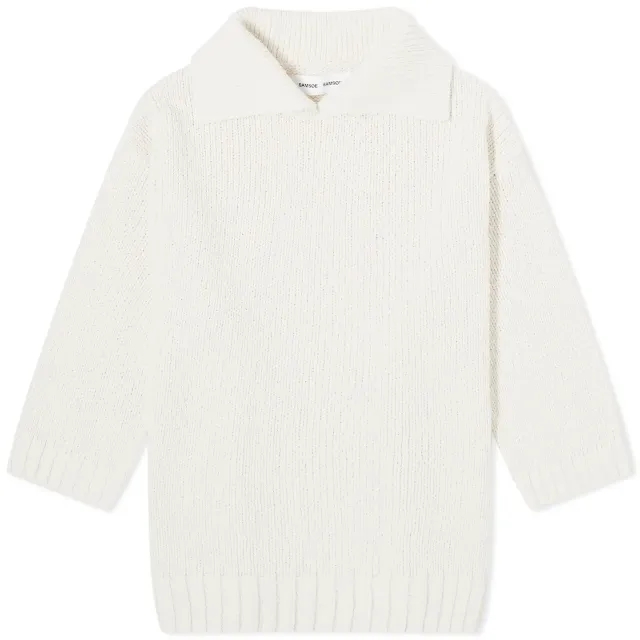 Samsøe Samsøe Women's Salou Knitted Polo Top Solitary Star