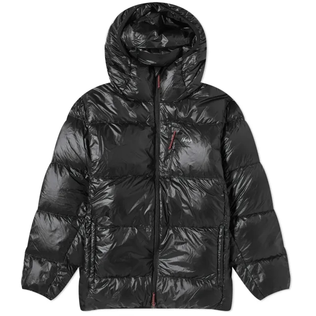 Nanga Men's Mountain Lodge Down Hooded Jacket Black