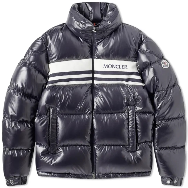 Moncler Men's Skarstind Padded Jacket Navy