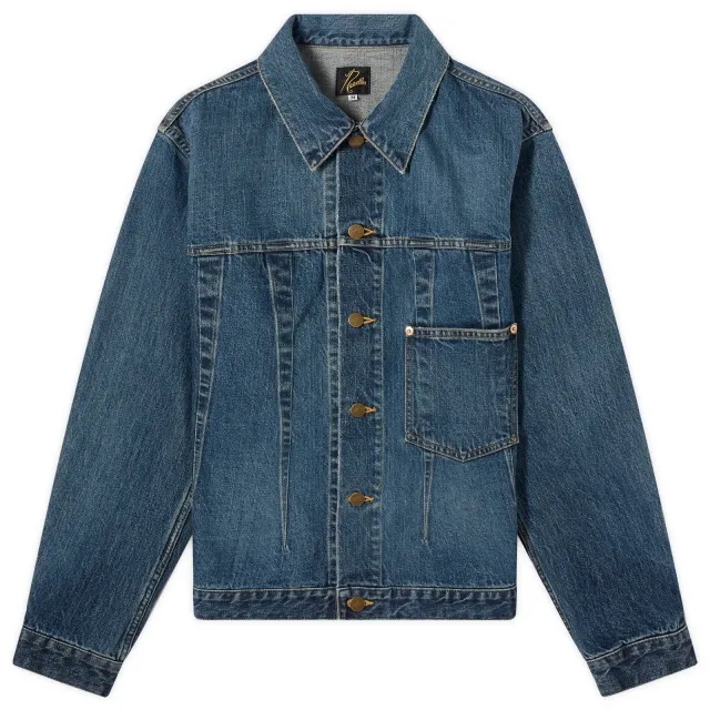 Needles Men's Darts Denim Jacket Indigo