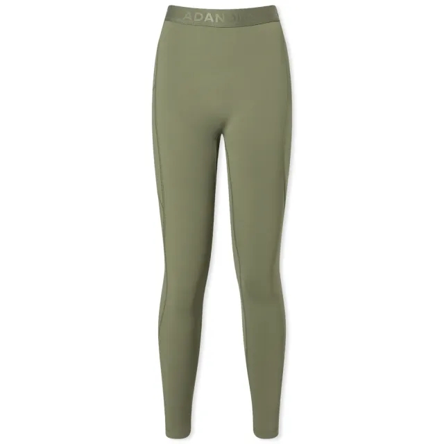 Adanola Women's Ultimate Branded Pocket Leggings Khaki