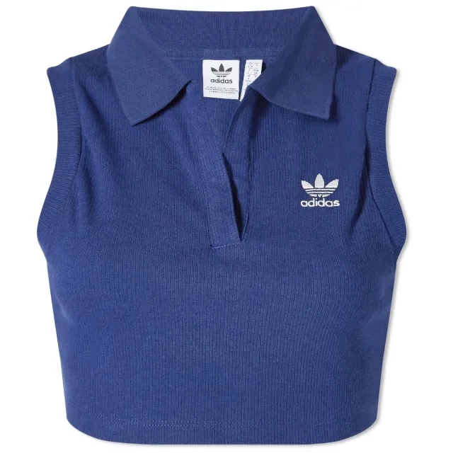 Adidas Women's Rib T-shirt Dark Blue