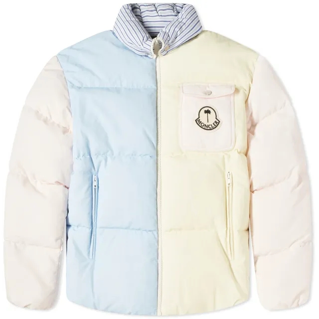 Moncler Genius x Palm Angels Douady Jacket White Blue