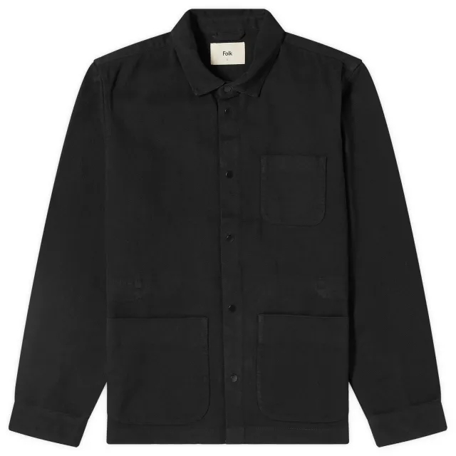 Folk Men's Assembly Jacket Soft Black