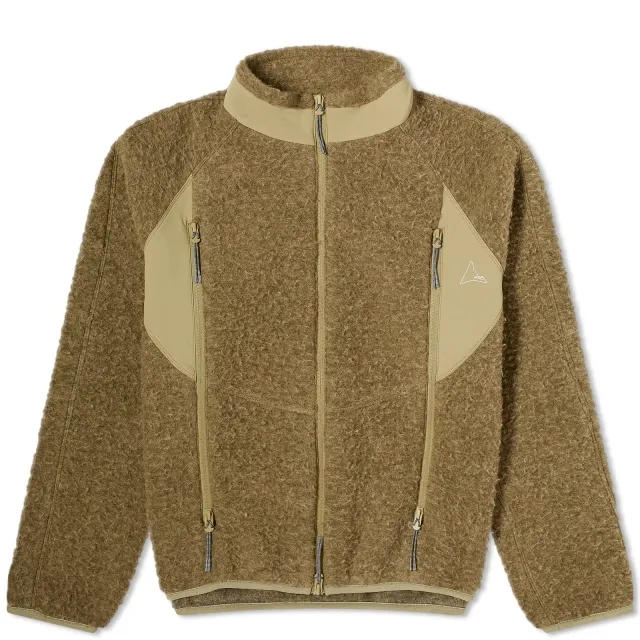 ROA Men's Polar Fleece Jacket Aloe