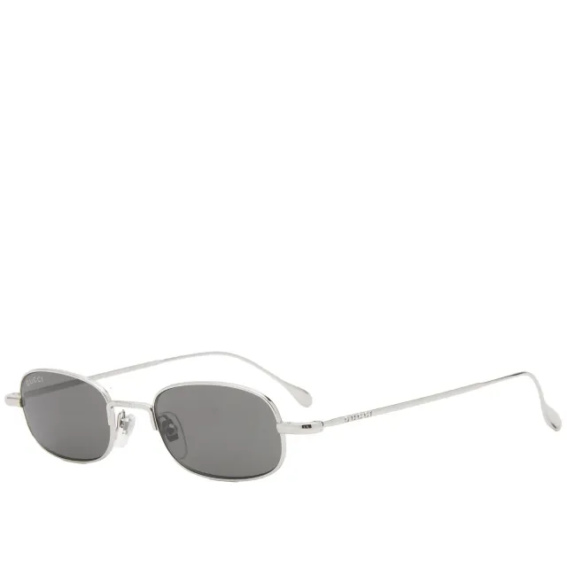 Gucci Men's Show Sunglasses Silver/Grey