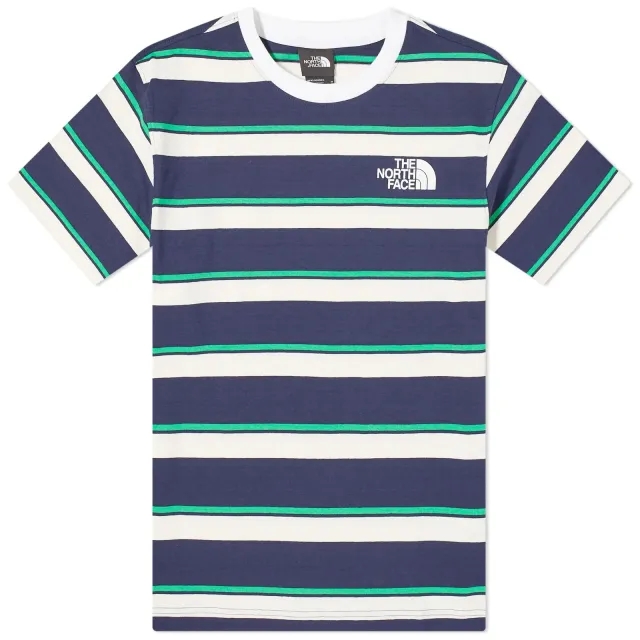 The North Face Easy Stripe T-Shirt, Navy