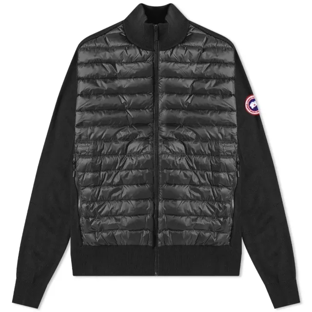 Canada Goose Men's Hybridge Knit Packable Jacket Black