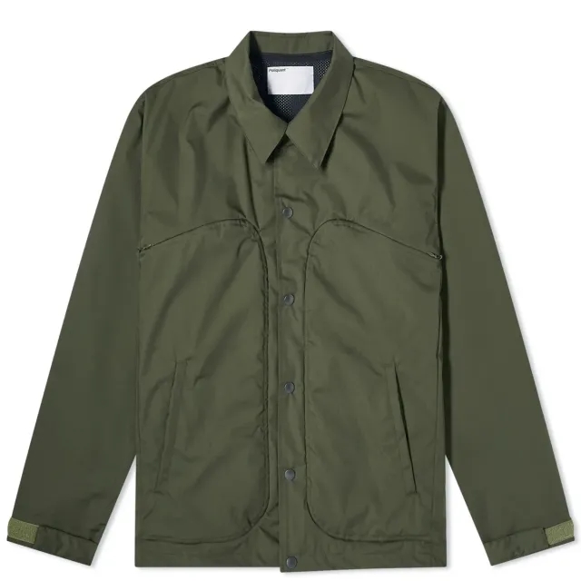 Poliquant Men's Duality Collared Jacket Olive Drab