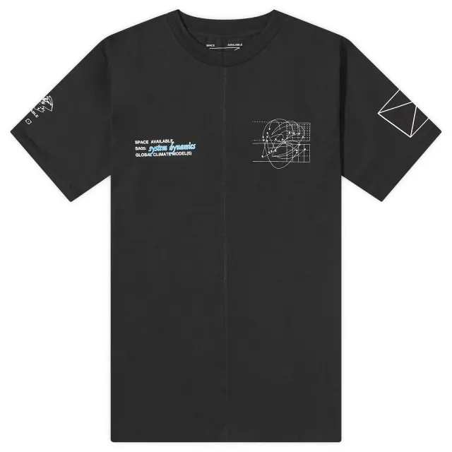 Space Available Men's System Dynamics T-shirt Black