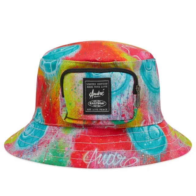 Eastpak x André Saraiva Bucket Hat Fluo Clouds