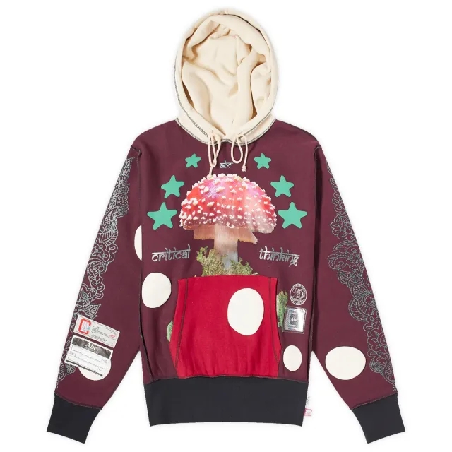Advisory Board Crystals Men's Critical Thought Mind Spores Hoodie Brown