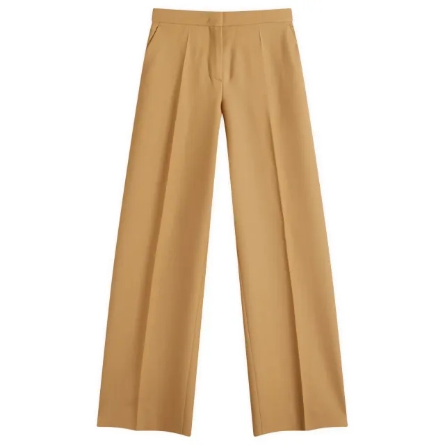 Max Mara Women's Wide Leg Trousers Honey