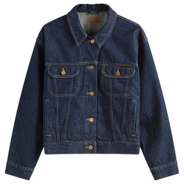 Nudie Jeans Co Nudie Berit Denim Jacket Classic Blue