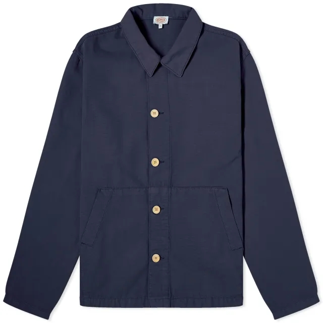 Armor-Lux Men's Fisherman Chore Jacket Navy